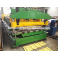 Iron Glazed Roofing Cold Steel Tile Making Machine For Home Building Material , Metal Tile Roll Forming Machine